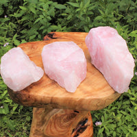 JUMBO Rose Quartz Raw Natural Crystal Specimen: 1 - 2 lb HUGE Chunk (Love Stone)