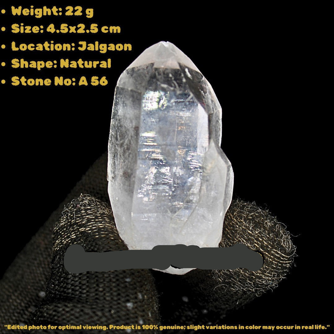 Himalayan Quartz Point 22g Healing Crystal for Energy, Clarity & Meditation