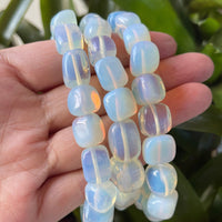 Wholesale Grade A++ Gemstone Nugget Bracelet, Choose from 18 Gemstone Types