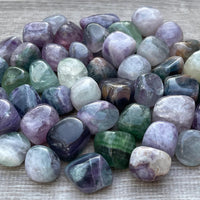 1/2 Lb Lot Tumbled Stones, 0.75-1.25" Crystal Healing Stones, Choose Stone Type