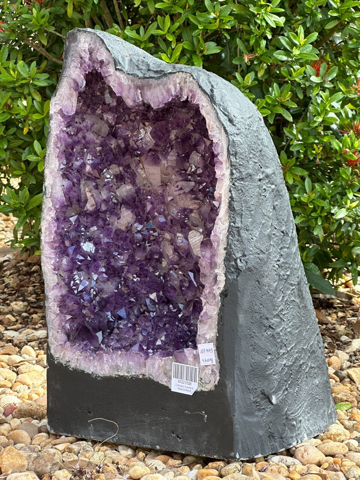 X-Large Amethyst Cathedral, Amethyst Geode,Raw Amethyst Cluster, Pick a Weight