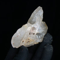 190g Madium Natural Clear White Quartz Crystal Cluster Rough Healing Specimen
