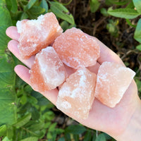 Natural Himalayan Salt Chunks: XL Large (Chunky Crystals, Pink Sea Salt, Rocks)