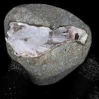 Healing Scolecite Geode 172g Natural Crystal Cluster for Meditation India