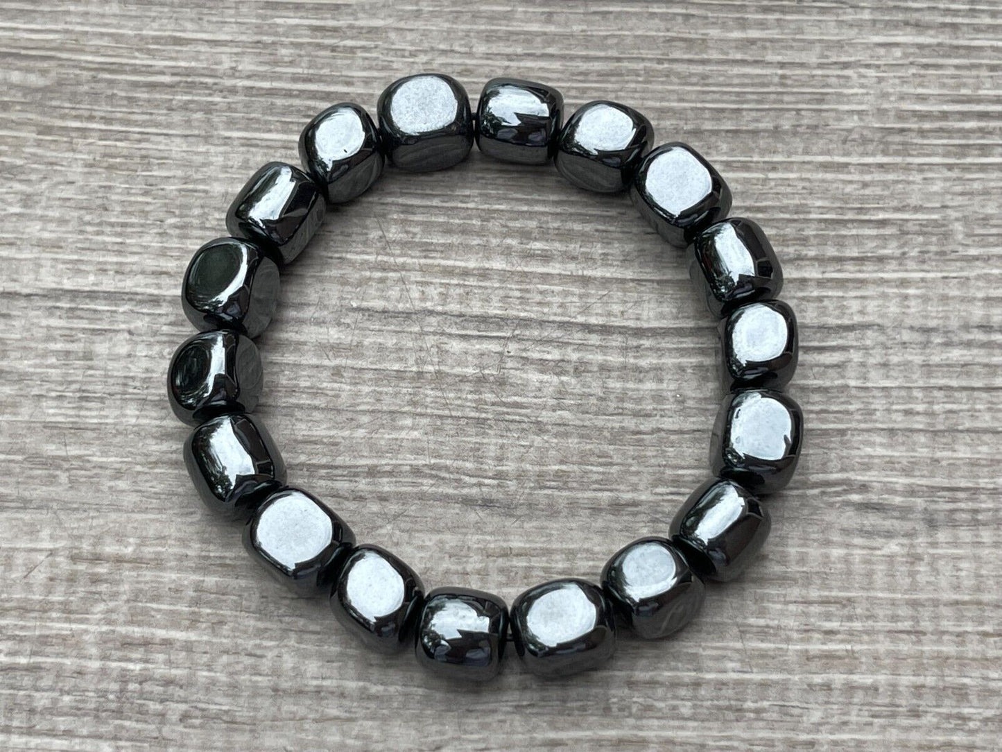 Wholesale Grade A++ Gemstone Nugget Bracelet, Choose from 18 Gemstone Types