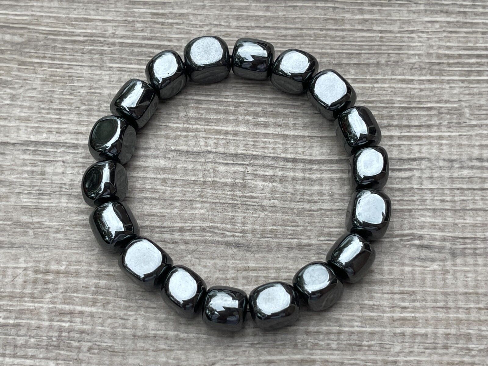 Wholesale Grade A++ Gemstone Nugget Bracelet, Choose from 18 Gemstone Types