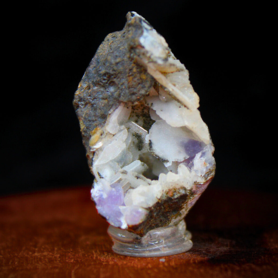 Amethyst Geode Mini Cluster 4x3cm | 15g Calming Crystal for Meditation Healing