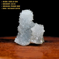 24g Natural Rainbow Quartz Terminated Crystal Point from India Mineral