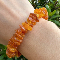 Wholesale Grade A++ Gemstone Nugget Bracelet, Choose from 18 Gemstone Types