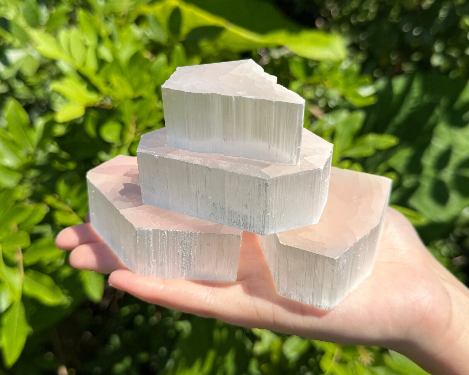 Ulexite TV Rock Chunks, Television Stones - Choose Size (Optical Crystals)