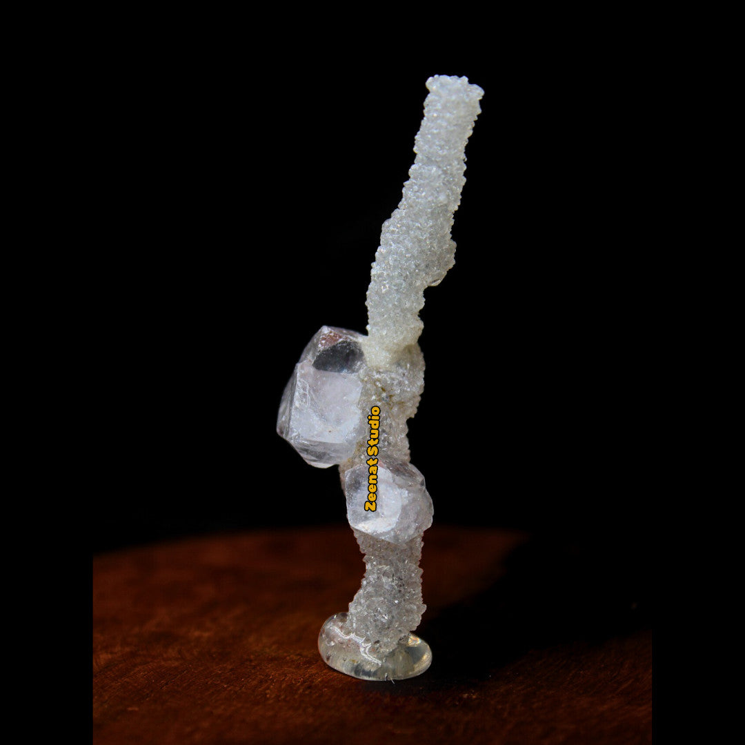 Apophyllite Perfect Cluster 7x2cm 65g Rare Tower Shape Crystal Specimen Luster