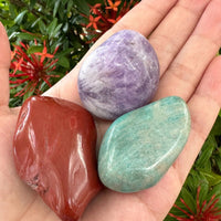Tumbled Stone Mix, Large Mix Tumbled Stone, Healing Crystals,Wholesale Bulk Lot