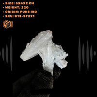 Scolecite Cluster Stone Natural Healing Crystal Relaxation Positivity 22g  5x4x2