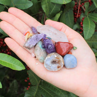 Crystal Confetti Scoop: Crystal Mix, Gemstones - Tumbled & Rough Stones, Gifts!