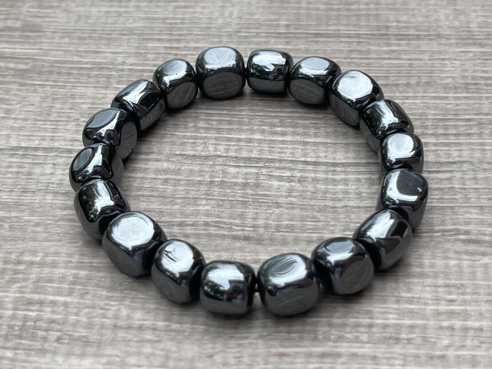 Wholesale Grade A++ Gemstone Nugget Bracelet, Choose from 18 Gemstone Types