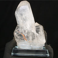 White Clear Quartz Cluster Point   Energy Amplifier Healing Stone Meditation Tool