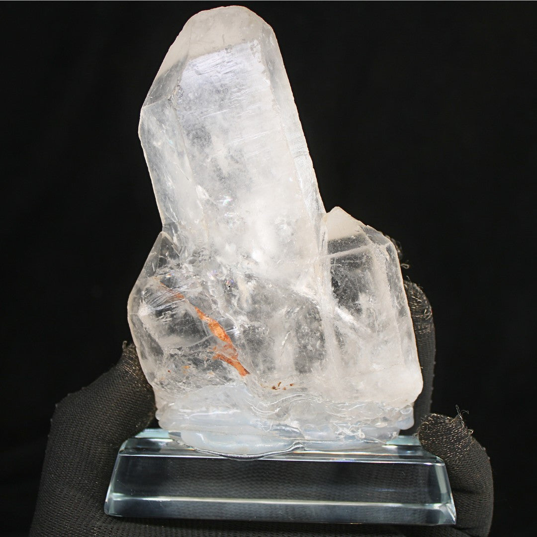 White Clear Quartz Cluster Point   Energy Amplifier Healing Stone Meditation Tool