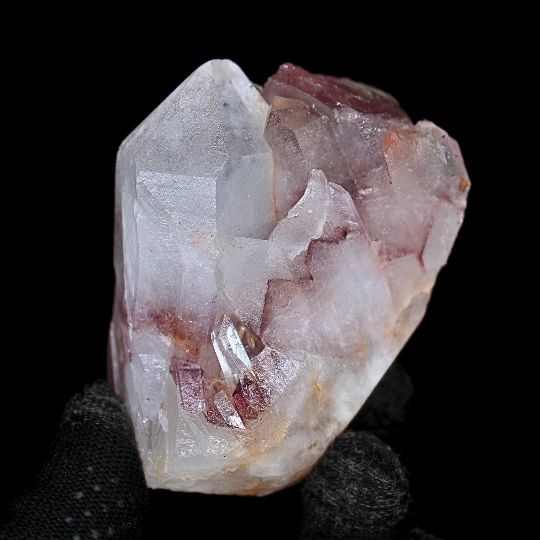 Natural Phantom Quartz Healing Crystal Cluster Raw Stone India