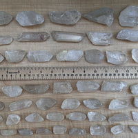 Natural Clear Quartz Crystal Points 1 to 3 Inches, Wholesale Bulk Lot