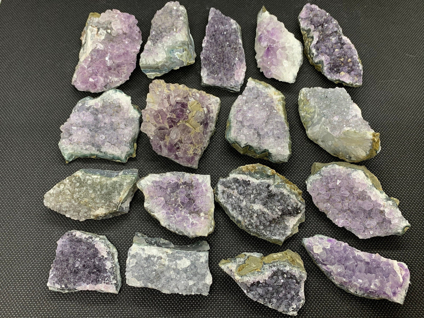 Grade B Amethyst Cluster, Amethyst Geode, Raw Amethyst Druze, Wholesale Bulk Lot