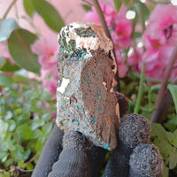 Orange Stilbite & Heulandite Crystal 150g Calming Energy Stone from India