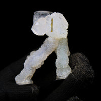 Natural Apophyllite Luster Cluster Matrix 7cm 210g Rare Tower Specimen from Indi