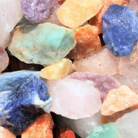 1000 Carat Bulk Lot Brazil Mix - Bulk Natural Rough Tumbler Rocks Stones