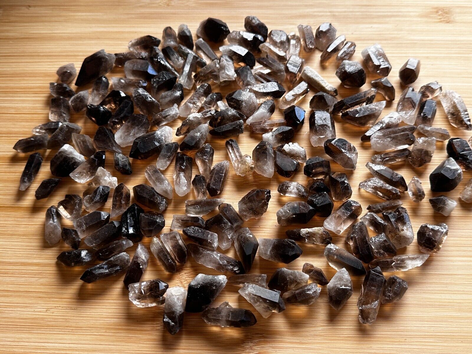 Natural Smoky Quartz Crystal Points, Small Smoky Quartz Point,Wholesale Bulk Lot