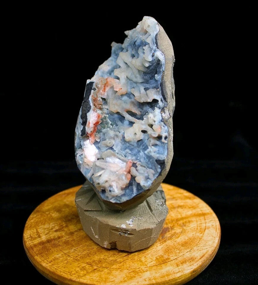 Natural Apophyllite Cluster with Stilbite Heulandite Jalgaon, India | Wholesale