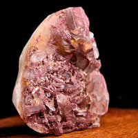 Red Phantom Quartz 103g Cluster India Rare Mineral Collector’s Crystal
