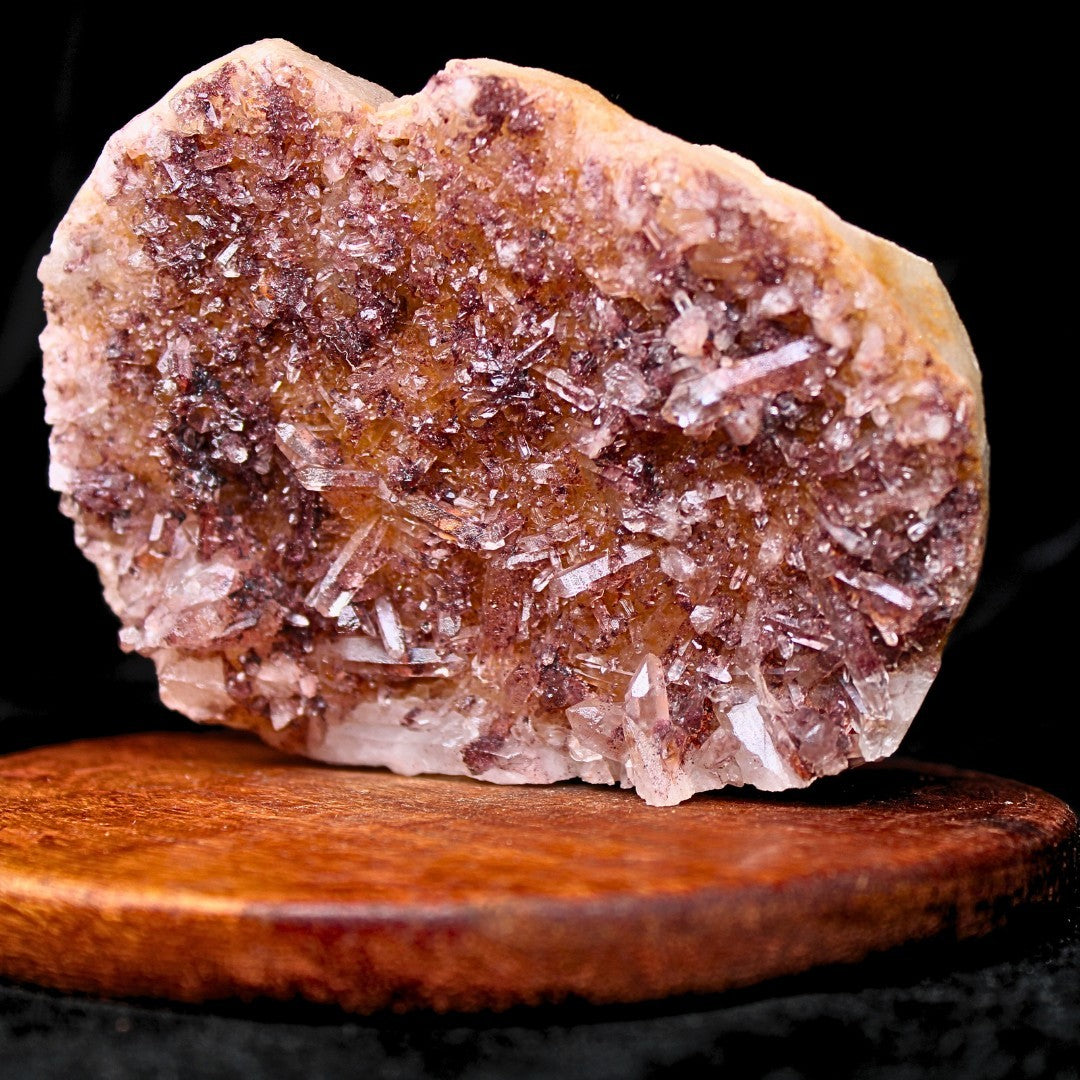 Phantom Clear Quartz 256g 10x8 cm Raw Natural Healing Crystal Cluster India