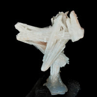 Natural Scolecite Crystal 80g 9x4cm Zeolite Needle Cluster India Specimen