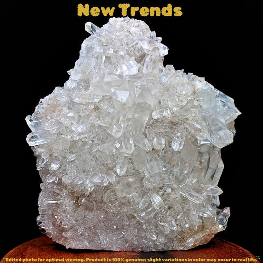 Natural Himalayan Clear Quartz Cluster 255g 11x10x3 cm Raw Healing Crystal