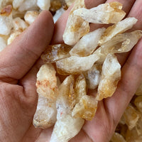Amethyst Citrine Crystal Points and Chunks Collection,1/2 Lb Amethyst & Citrine