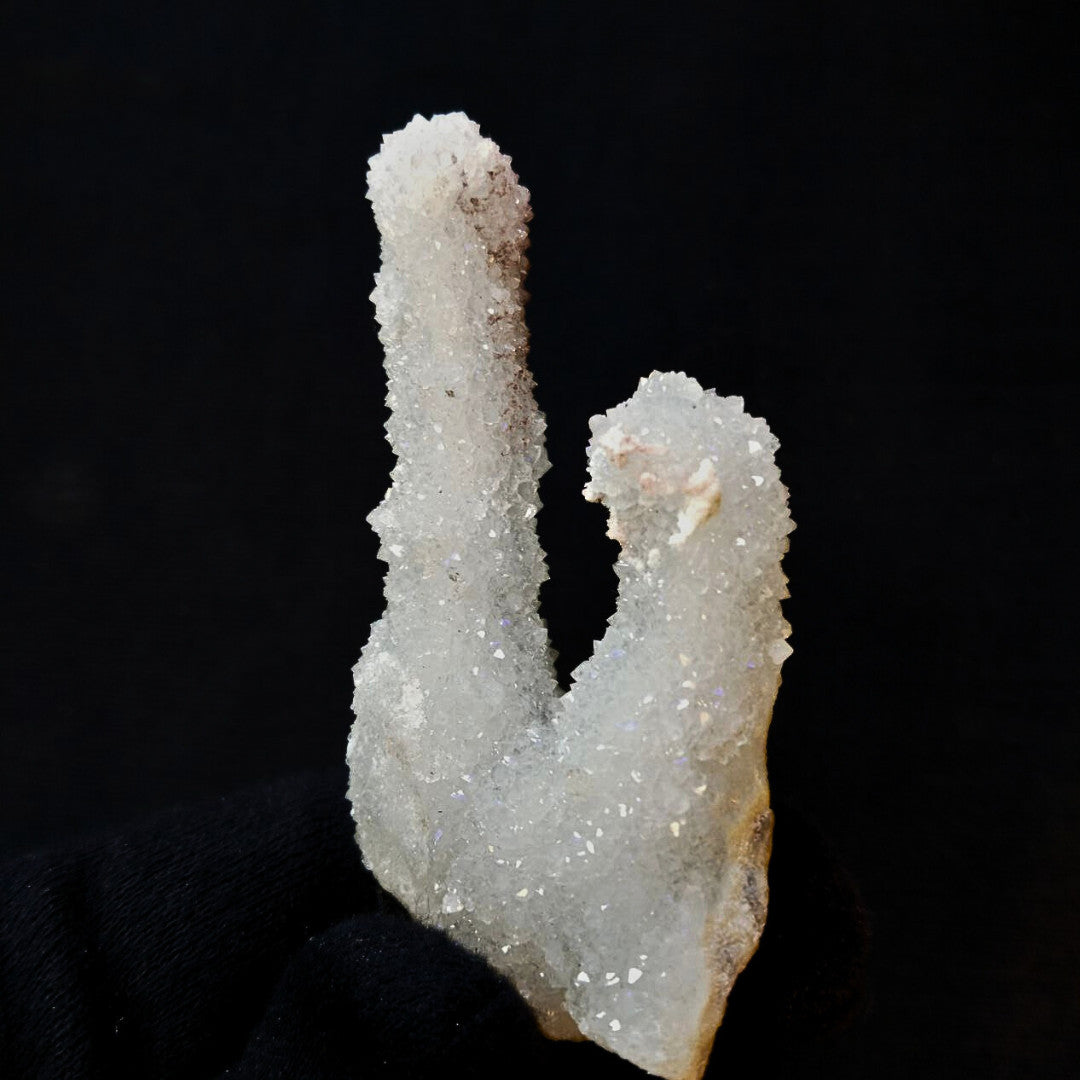 54g  Geode Cluster | Rainbow Quartz Crystal Mineral for Reiki Healing