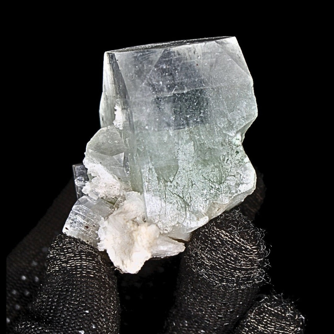 85g Green Apophyllite with Heulandite Rare Indian Mineral Specimen