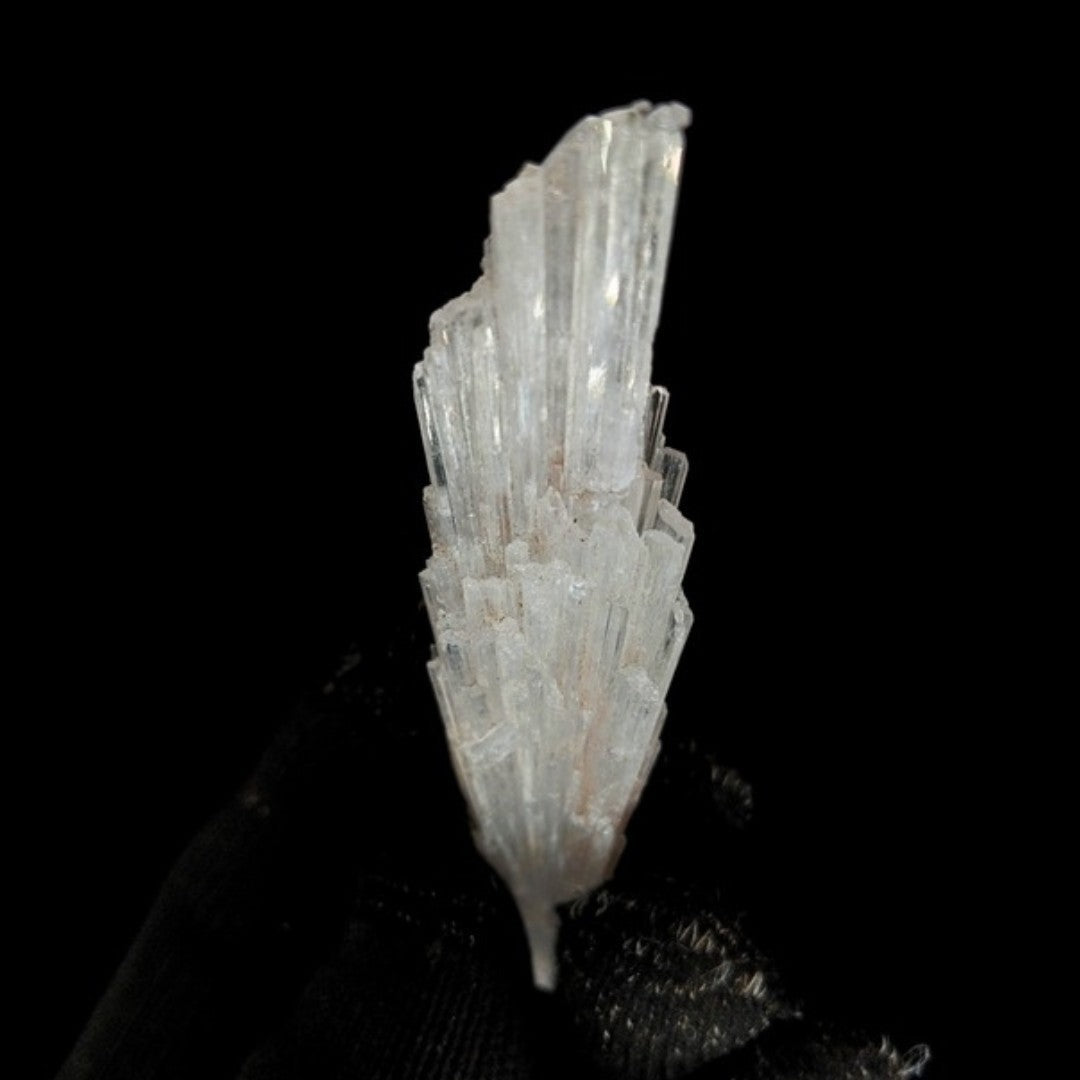 Rare 14g Scolecite Spray Crystal Specimen 8x2x1 cm Zeolite Mineral India