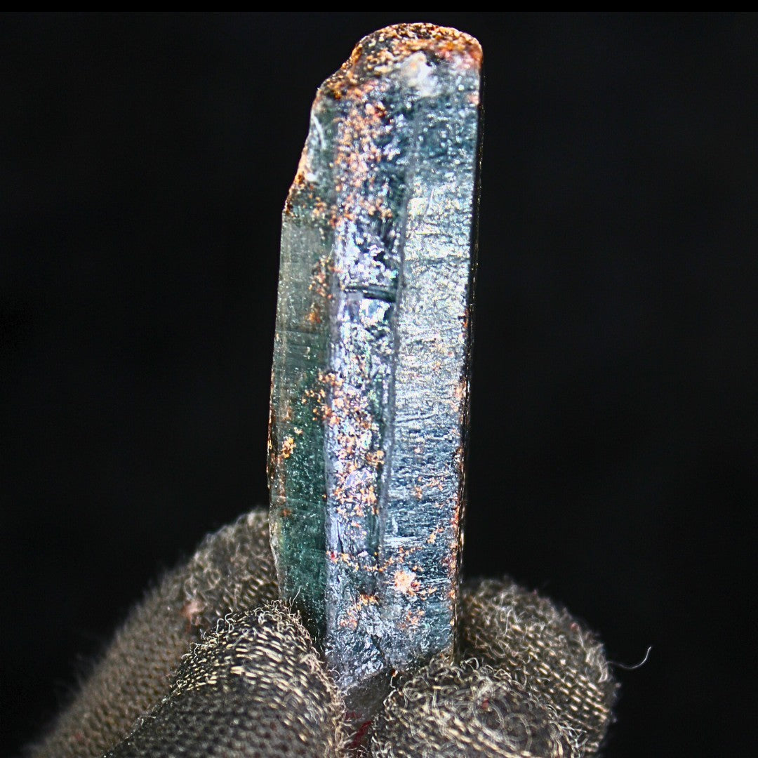 Black Himalayan Quartz Wand 20g 6.5x2cm Rare