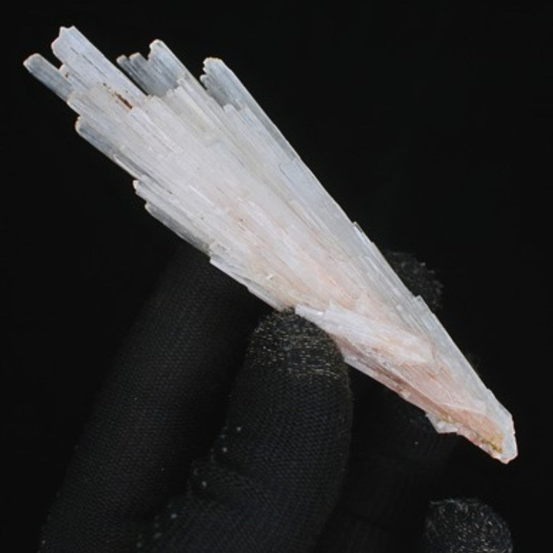 Natural Scolecite Cluster 52g White Zeolite Mineral Specimen India