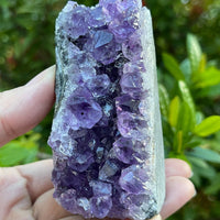 Small Uruguayan Deep Purple Amethyst Cluster, Amethyst Geode, Wholesale Bulk Lot