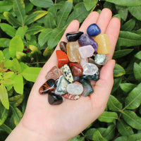 Assorted Tumbled Stones: SMALL, MEDIUM or LARGE Sizes Wholesale Bulk Lots Mixed