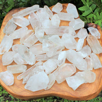 Wholesale CLEARANCE Bulk Lot 1/4 lb (4 oz) Rough Natural Quartz Crystal Points