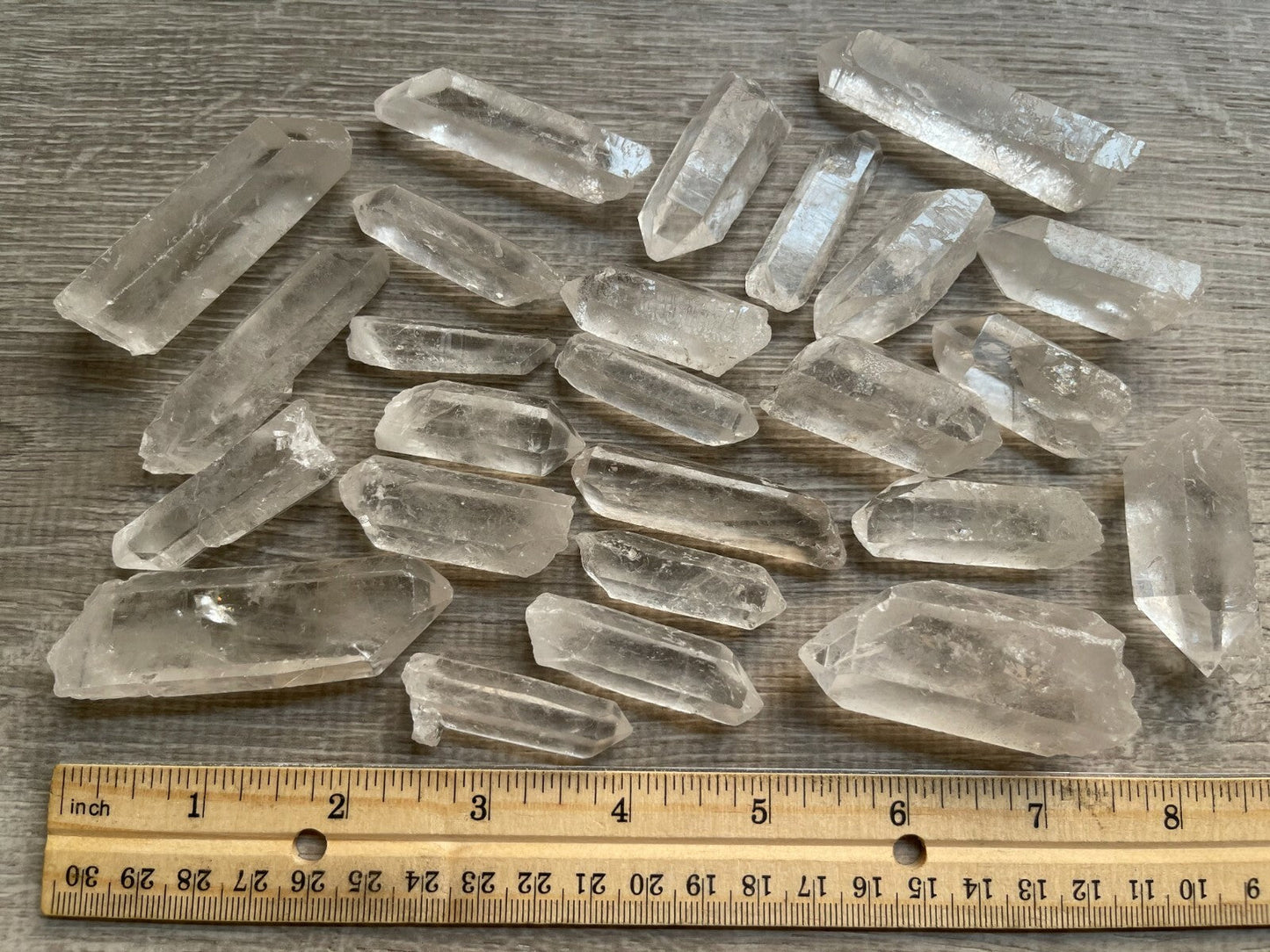Natural Clear Quartz Crystal Point, 1.5" to 3" Raw Crystal Points,Wholesale Bulk