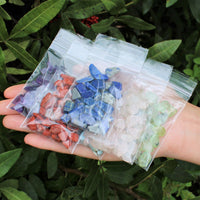 Genuine Gemstone Chips Bulk Lots - HUGE RANGE - Undrilled Semi Tumbled Stones