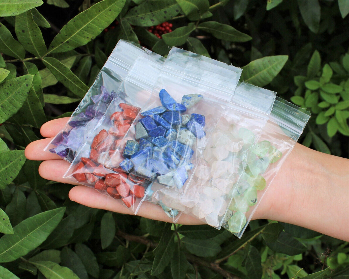 Genuine Gemstone Chips Bulk Lots - HUGE RANGE - Undrilled Semi Tumbled Stones