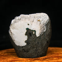 Scolecite Geode Crystal 125g Natural Zeolite Cluster Healing Stone India