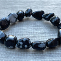 Wholesale Grade A++ Gemstone Nugget Bracelet, Choose from 18 Gemstone Types