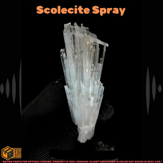 30g Natural Scolecite Cluster Reiki Vastu & Meditation Stone Spiritual Decor