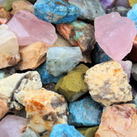 Natural Rough Crystals & Stones: Choose lb or oz HUGE RANGE! (Wholesale Bulk)
