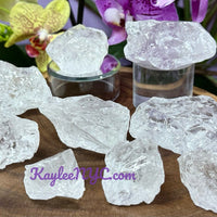 Wholesale Lot 2 Lbs Natural Satyaloka Azeztulite Quartz Crystal Healing Energy